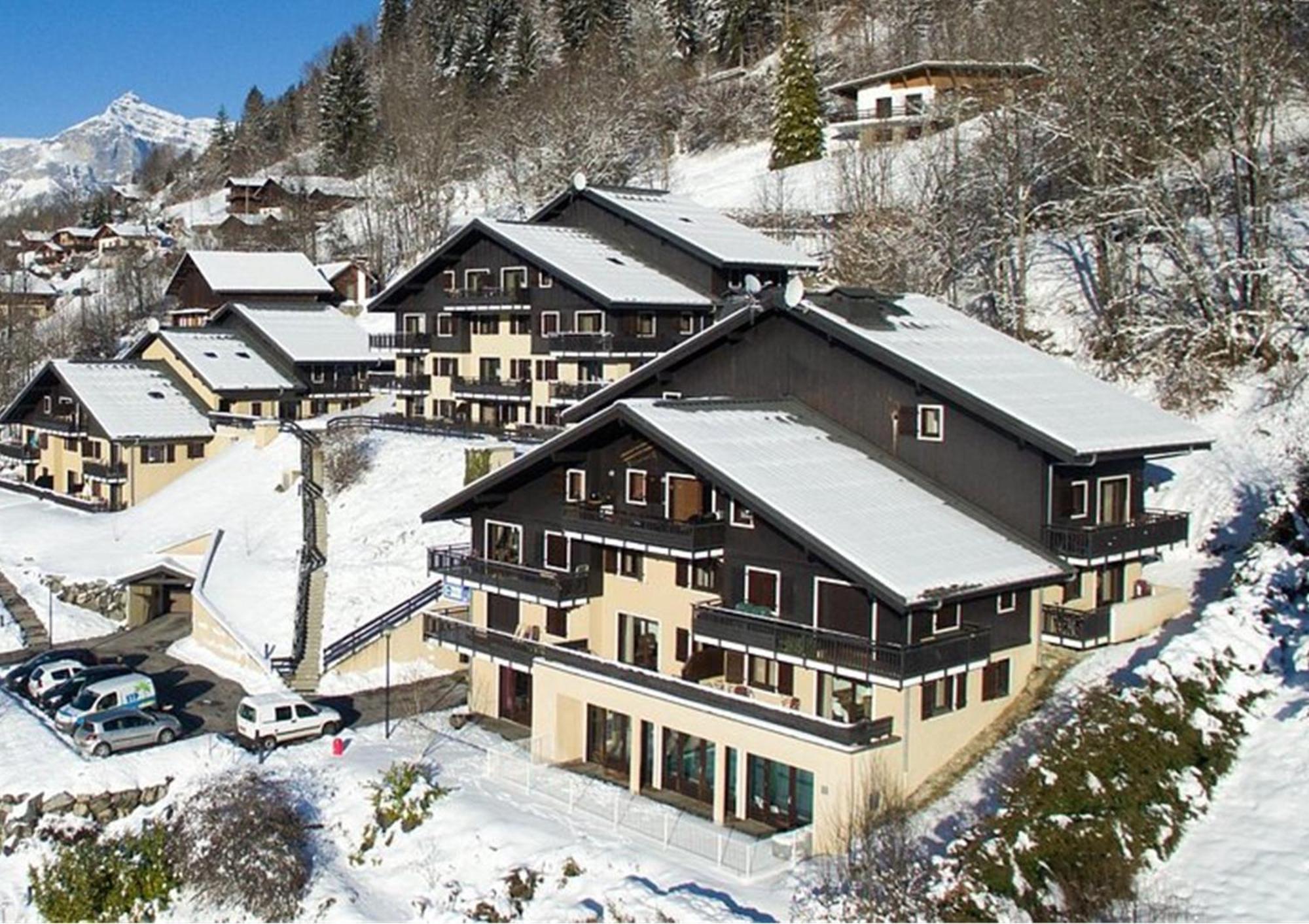 Appartement Dans Chalet Avec Piscine Couverte Saint-Gervais-les-Bains Exteriör bild